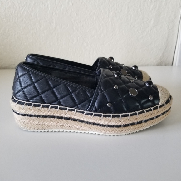 Karl Lagerfeld Shoes - Karl Lagerfeld | Diya Platform Espadrille Flats